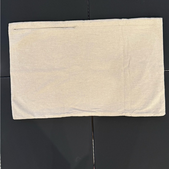 Pottery Barn Elinor Embroidered Pillow Cover - Brown and Green NWOT - Picture 7 of 12